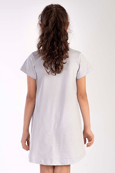 VİENETTA Βαμβακερό κορίτσι με κοντομάνικο νυχτικό