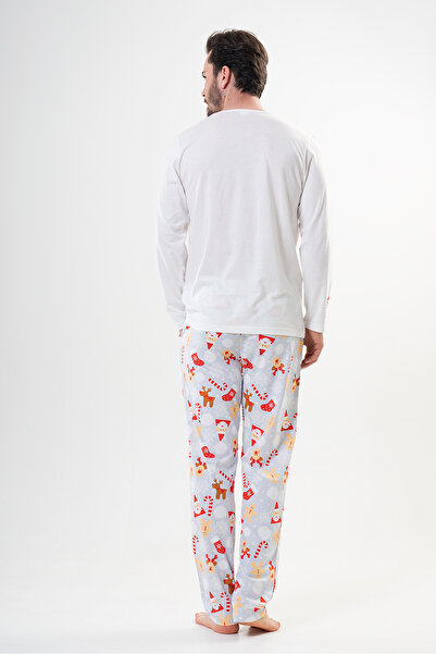 VİENETTA Cotton Men's Long Sleeve Pajama Set
,204167