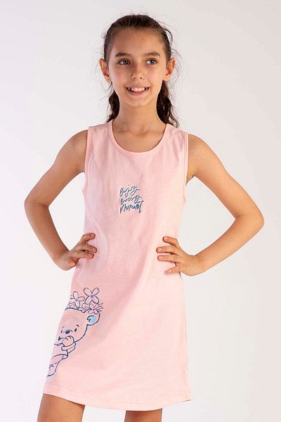 VİENETTA Cotton Girl's Thick Strap Nightgown