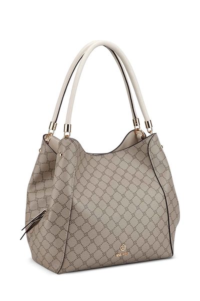 Nine West ETTA NGG130623 3FX Beige Women's Shoulder Bag
