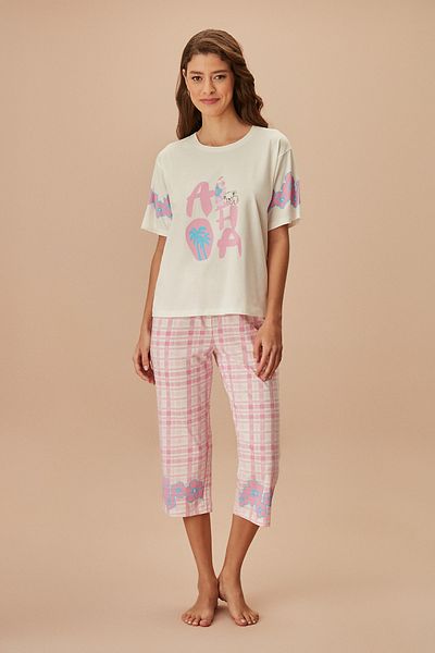 SUWEN Aloha Capri Set