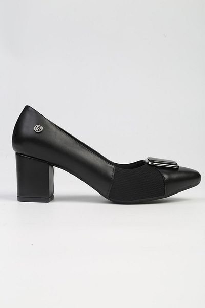 Pierre Cardin ® |   PC-53099- 3592 Black Skin-Pantofi cu toc pentru femei