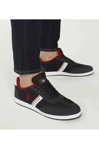 U.S. Polo Assn. US POLO ASSNMEN'S DARK BLUE COLOR STYLE SNEAKER SPORTS SHOES KARES