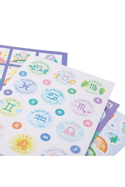 Ooly Stickiville Çıkartmalar - Zodiac