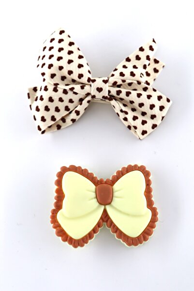 KEEBA Set de catarame cu snap combinat de 8 bucăți Set cu catarame fluture cu fundă de ursuleț cu flori înstelate.