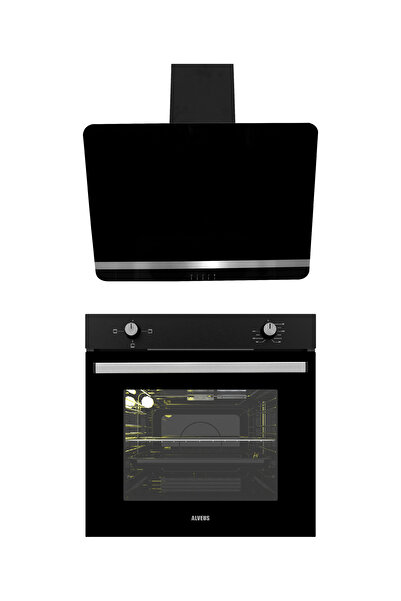 Alveus NEW LOTUS 2'Lİ SİYAH ANKASTRE SET [BİNDESİT-MFA604]