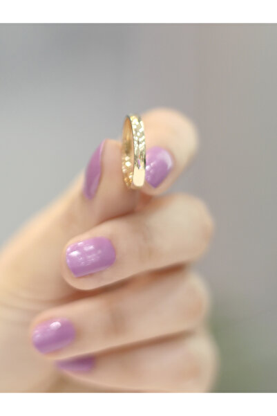 ZEYNEPLİ GOLD 14 Ayar Altın İçi Boş Alyans Yüzük