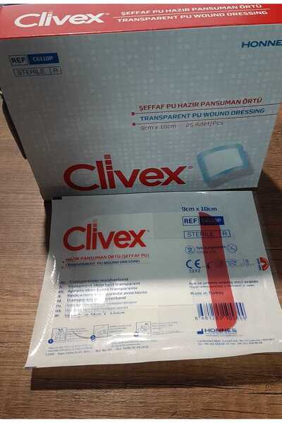 CLİVEX HAZIR PANSUMAN ÖRTÜ ŞEFFAF PU 10 ADET