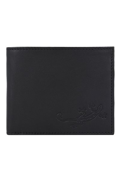 oxmox Leather Wallet RFID protection Leather 12 cm