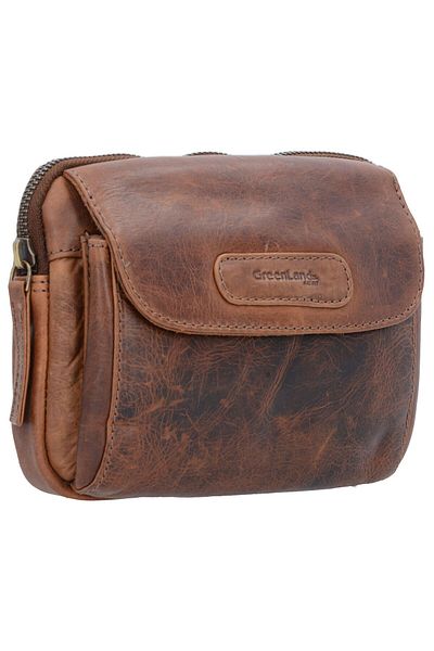 Greenland Nature Soft & Safe Gürteltasche RFID Leder 18 cm