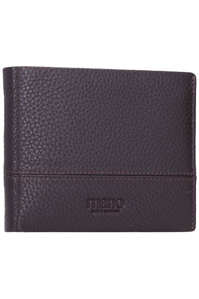 MANO Don Tommas Geldbörse Leder 13 cm