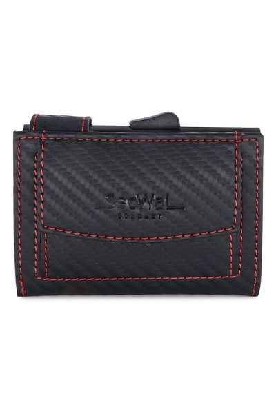 SecWal Kartenetui RFID Leder 9 cm