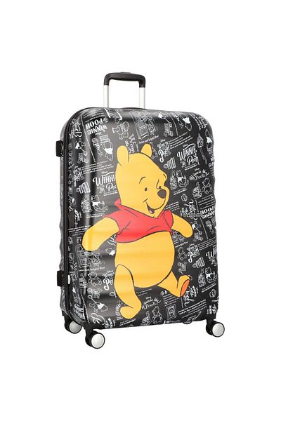 American Tourister DISNEY WAVEBREAKER   HARD SPINNER LUGGAGE  LARGE 77 CM WINNIE THE POOH