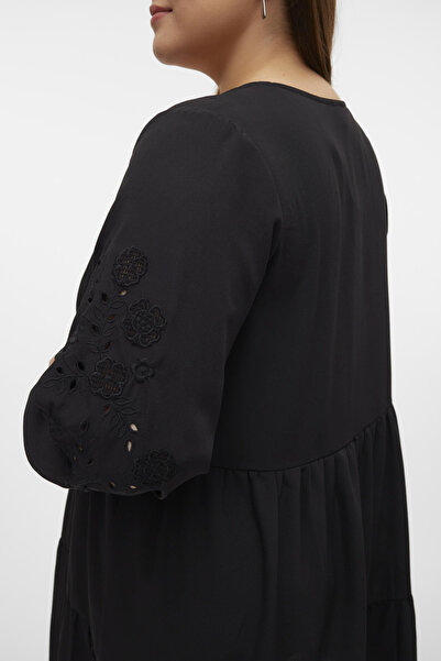 Veromoda Curve VMCDAFNE LS KRÁTKÉ ŠATY WVN CUR