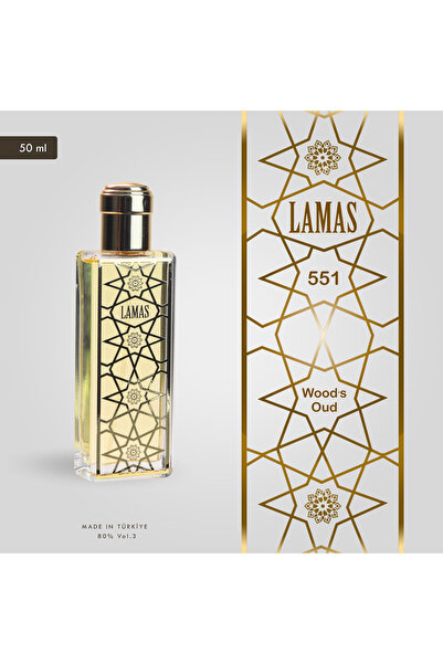 LAMAS PERFUME Wood's Oud 50 ml Edp Unisex Parfüm