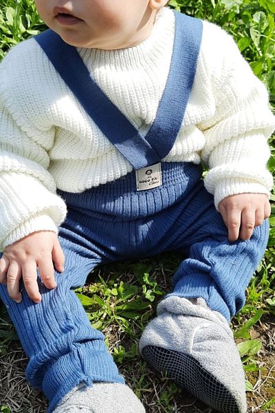 Minytrendy Baby Girl/Boy Knitwear Tights & Sweater Bottom Top 2 Piece Set 3-24 Months