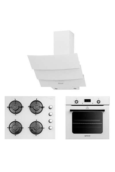 İtimat Beyaz Ankastre Dijital Pro Set