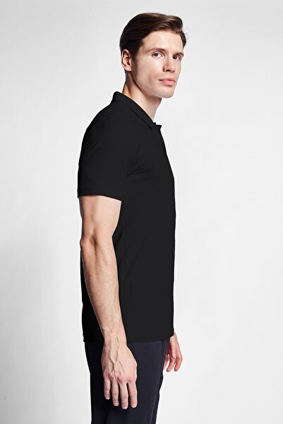 Lescon Ανδρικό κοντομάνικο μπλουζάκι πόλο με λαιμόκοψη 24s-1275-24b