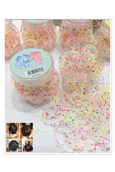 NEW HİLL Cataramă elastică groasă care nu se rupe în cutie - 200 de bucăți în...