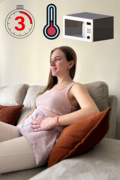 LAPENTA وسادة تدفئة بذور الكرز الوردي