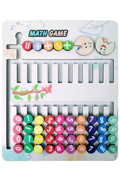 gift plus Eğitici Ve Öğretici Montessori Oyuncak Matematik Oyunu