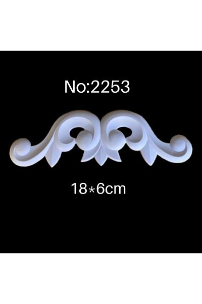 DERYA DESİNG ART Paintable Flexible Sconce No:2253 Wood, Furniture Renovation 18x6cm