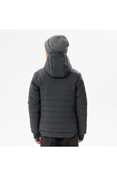 Decathlon Çocuk Outdoor Hibrit Şişme Mont - 7/15 Yaş - Siyah