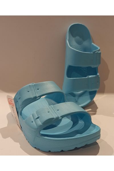 GEZER EXTRA LIGHT ANATOMIC SOLE TURQUOISE POOL BEACH BALCONY TERRACE BATHROOM SINK HOME AND STREET SLIPPERS