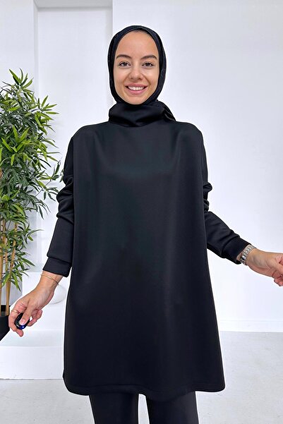 Ka Hijab Set de bază pentru scuba hijab cu gât - negru