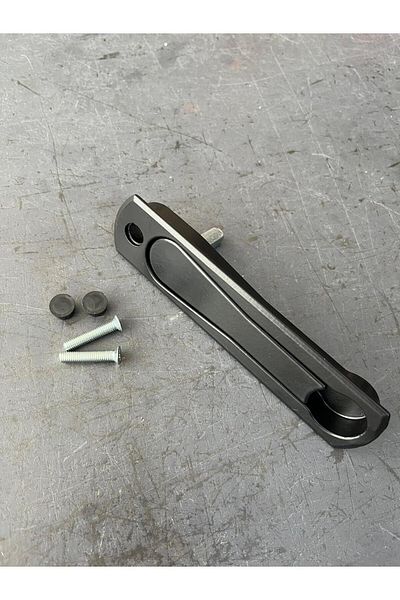 FERSAN AKSESUAR Aluminum Sliding (Fitted) Hidden Arm Black