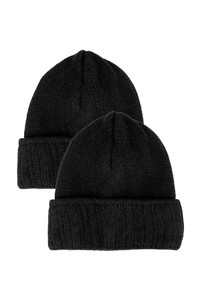 Line Smart 2-Piece Men's Winter Knitted Beanie