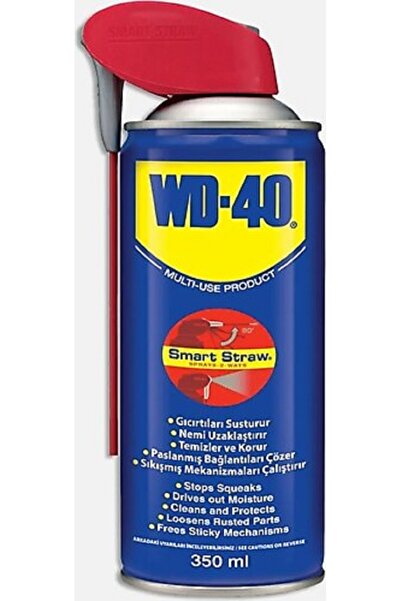 WD-40 Çok Amaçlı Sprey, Pas Sökücü, Koruyucu, Yağlayıcı 350ml
