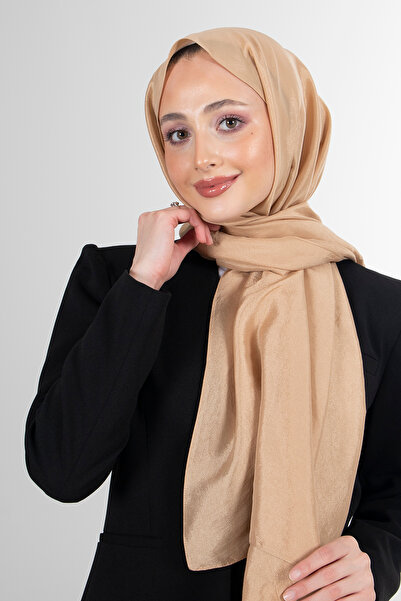 HAREM SCARF Dark Beige Brisa Voile Shawl
