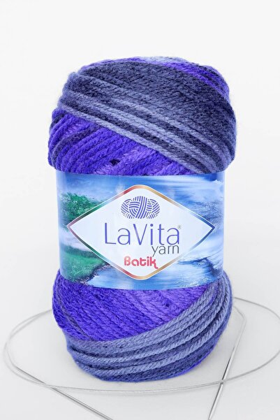 LaVita Yarn Batik, El Örgü Ipligi, Taka Yarn (DG09-ZARİF)