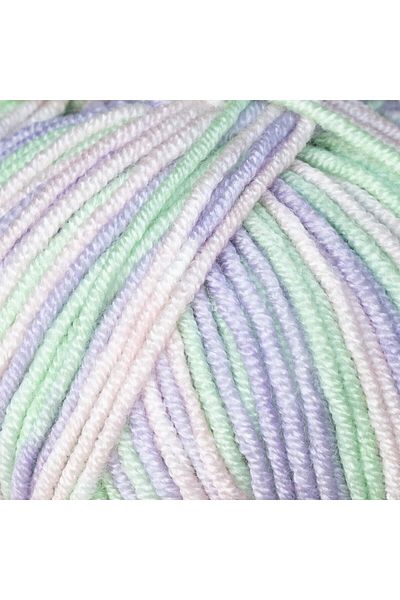 LaVita Yarn Batik, Hand Knitted Rope 3-Pack Taka Yarn (BY08-PURPLE, GREEN)