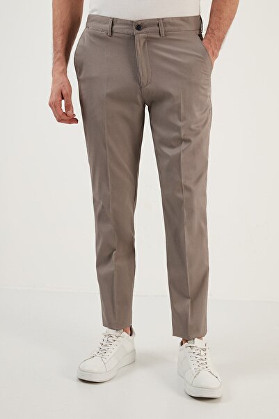 Buratti Cotton Normal Waist Regular Fit Straight Leg Trousers Men's Trousers 613hısar