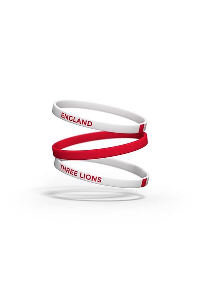 Show Your Colors England Silicone Bracelet