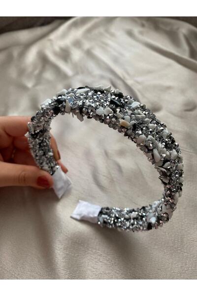 Hayals Kadın Lohusa Tacı Doğal Taşlı