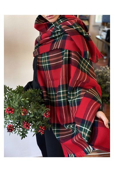 Makro Optik Red Green Scottish Scarf
