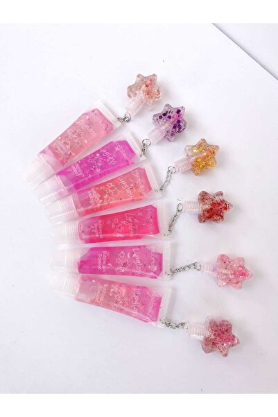 Roesıa Rose Cosmetics Rose Night Glitter Jel 6'lı Yıldızlı Lipgloss