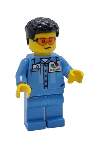 LEGO Accessory Custom Moc Minifigure Minifigure City Automobile Octan Logo Repairer