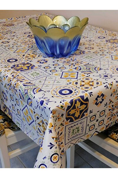 Başak Ev Tekstili FIBER-FINED PVC OIL - PATTERNED REMOVABLE TABLE CLOTH