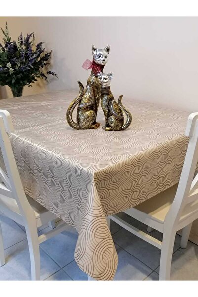Başak Ev Tekstili FIBER-FINED PVC OIL - PATTERNED REMOVABLE TABLE CLOTH