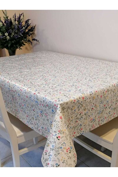 Başak Ev Tekstili ELYAFLI PVC MUŞAMBA - DESENLİ SİLİNEBİLİR MASA ÖRTÜSÜ
