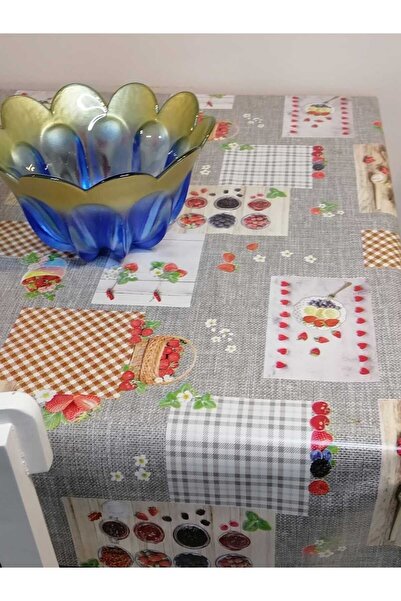 Başak Ev Tekstili FIBER-FINED PVC OIL - PATTERNED REMOVABLE TABLE CLOTH