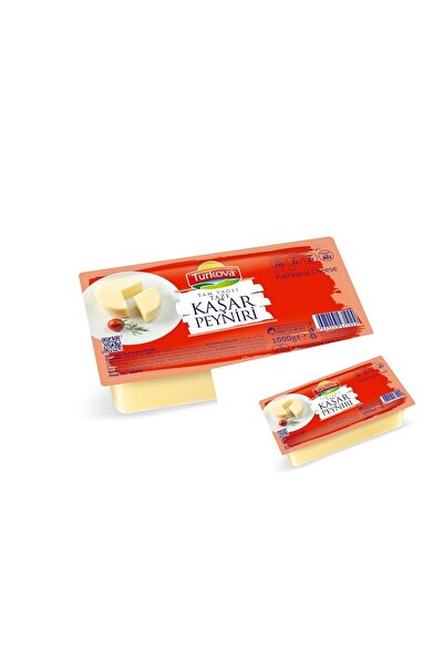Türkova Tam Yağlı Taze Kaşar Peyniri ( 2 X 1000 Gr )