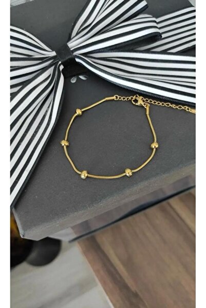 eray takı Çelik Kararmaz Altın Kaplama Dorika Bilekliği