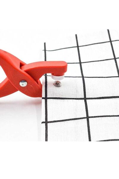YclShop 9.5 Mm Çıt Çıt Takma Çakım Makinesi Ve 100 Adet Çıt Çıt Takım Set-saklama Kutusu