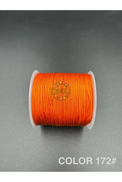 Ebruli Boncuk 0.8 mm Paraşüt İp Takı Yapımı Aksesuar Boncuk Takı (100 Metre)