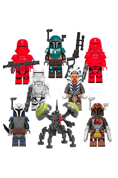 ttoysworld 8 Adet Uyumlu Yapı Taşları star wars seti